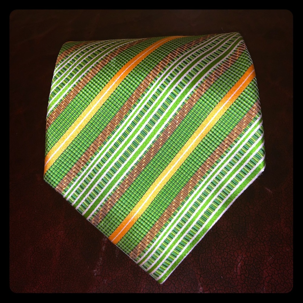 Joseph Addo 100% Silk Tie Italy 🇮🇹